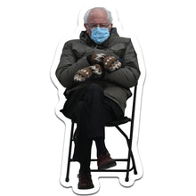 Bernie Sanders Mittens Sticker