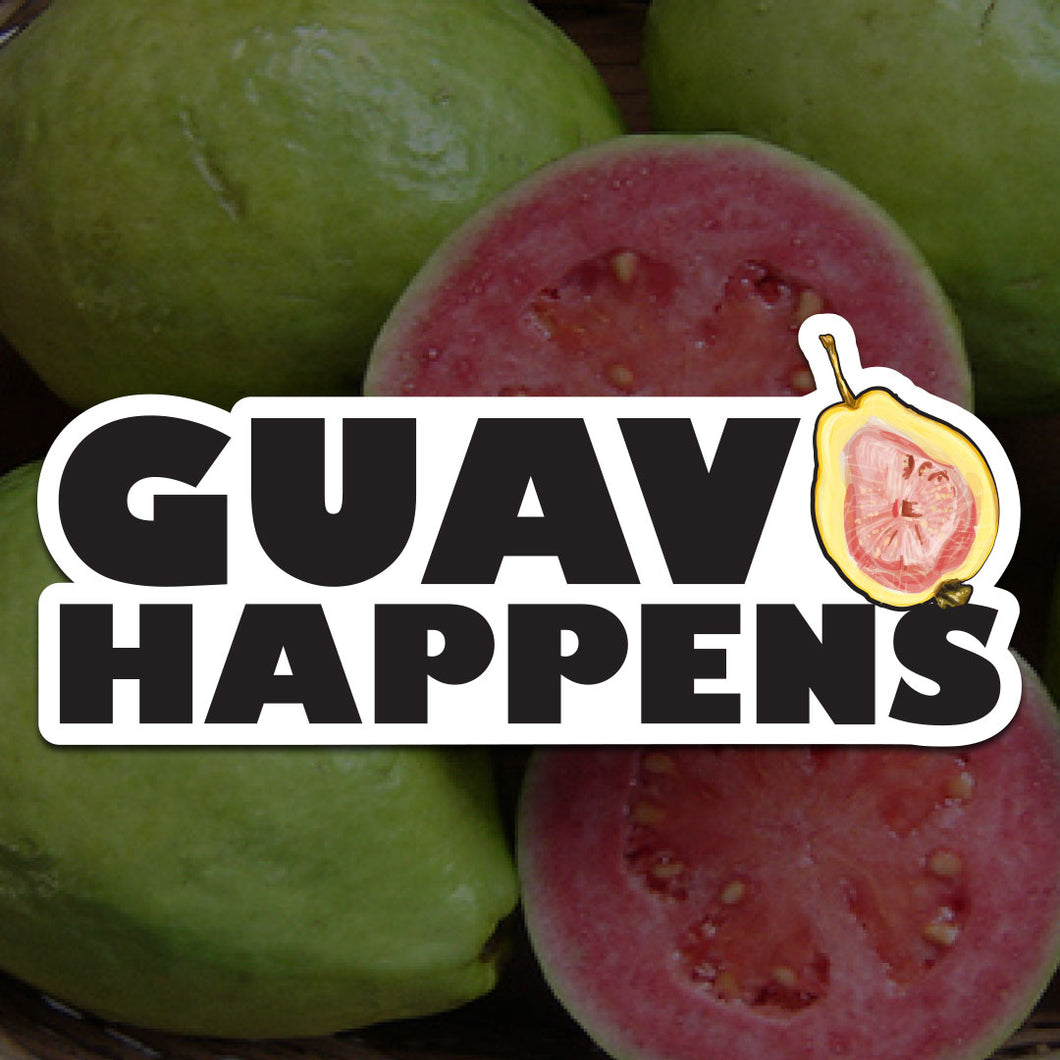 Guava Happens Sticker