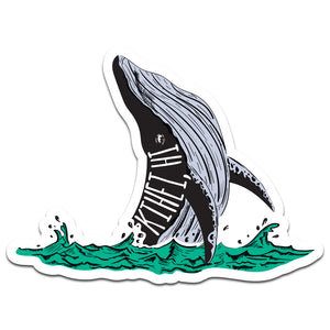 Kihei Humpback Whale Sticker