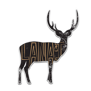 Lanai Deer Sticker