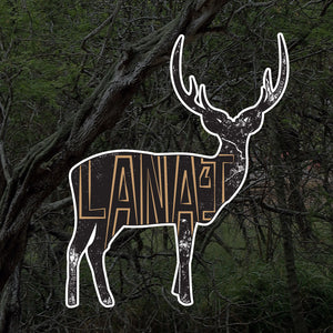 Lanai Deer Sticker