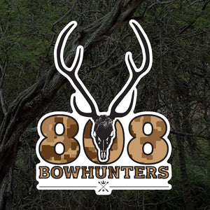 808 Bowhunters Sticker