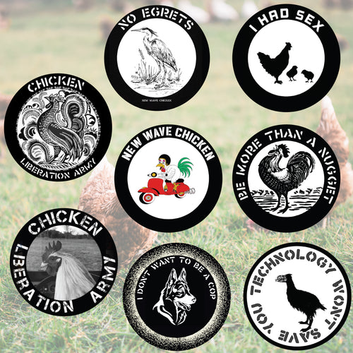 New Wave Chicken Sticker Bomb Pack