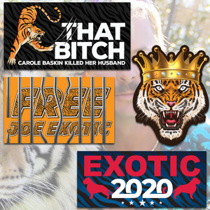 Tiger King Sticker Pack